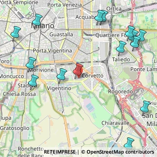 Mappa Via San Martiniano, 20139 Milano MI, Italia (3.04933)