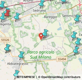 Mappa VIA CASCINA SCANNA N. PARI, 20046 Cisliano MI, Italia (7.1255)