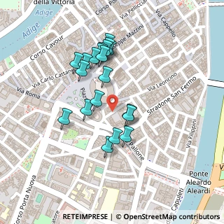 Mappa Piazzetta Municipio, 37121 Verona VR, Italia (0.2015)