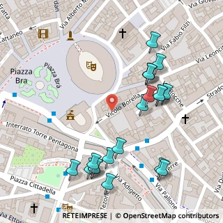 Mappa Piazzetta Municipio, 37121 Verona VR, Italia (0.1415)