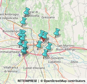 Mappa Piazzetta Municipio, 37121 Verona VR, Italia (6.628)
