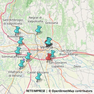 Mappa Piazzetta Municipio, 37121 Verona VR, Italia (7.21167)