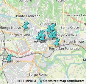 Mappa Piazzetta Municipio, 37121 Verona VR, Italia (1.39818)