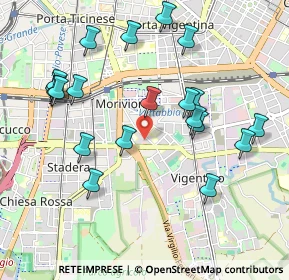 Mappa Via Bernardino Verro, 20141 Milano MI, Italia (1.04)