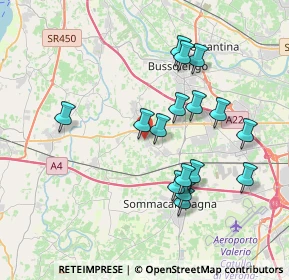 Mappa Via Italo Montemezzi, 37060 Sona VR, Italia (3.5575)