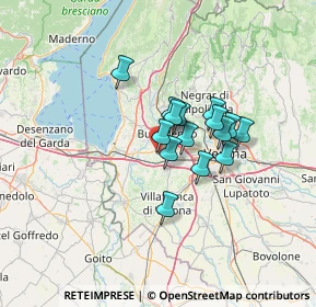 Mappa Via Italo Montemezzi, 37060 Sona VR, Italia (8.99267)