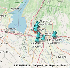 Mappa Via Italo Montemezzi, 37060 Sona VR, Italia (7.42364)