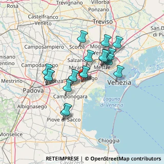 Mappa Via del Cimitero, 30034 Mira VE, Italia (11.3105)