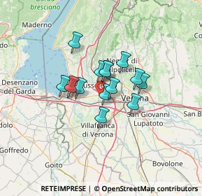 Mappa Via dell'Industria, 37060 Sona VR, Italia (8.452)