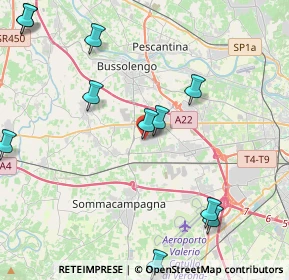 Mappa Via dell'Industria, 37060 Sona VR, Italia (5.18636)