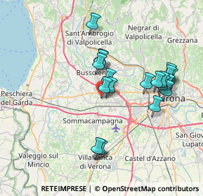 Mappa Via dell'Industria, 37060 Sona VR, Italia (7.082)