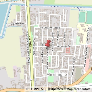 Mappa Via Antonio Gramsci, 65, 30034 Mira, Venezia (Veneto)