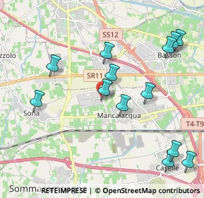 Mappa Via Lombardia, 37060 Lugagnano VR, Italia (2.30846)