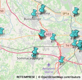 Mappa Via Lombardia, 37060 Lugagnano VR, Italia (5.165)