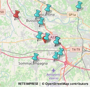 Mappa Via Lombardia, 37060 Lugagnano VR, Italia (3.565)