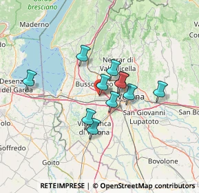 Mappa Via Lombardia, 37060 Lugagnano VR, Italia (9.96)