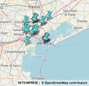 Mappa Calle del Fontego dei Tedeschi, 30124 Venezia VE, Italia (11.44588)