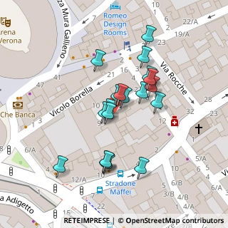 Mappa Via Don Enrico Tazzoli, 37100 Verona VR, Italia (0.04211)