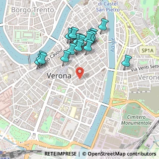 Mappa Via Don Enrico Tazzoli, 37100 Verona VR, Italia (0.46)