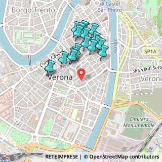 Mappa Via Don Enrico Tazzoli, 37100 Verona VR, Italia (0.433)