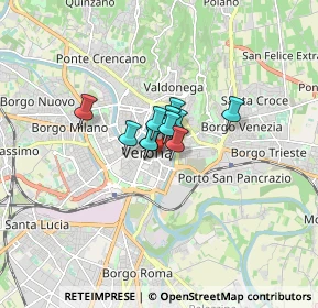 Mappa Via Orti Manara, 37121 Verona VR, Italia (0.69091)