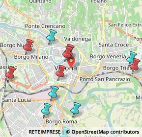 Mappa Via Orti Manara, 37121 Verona VR, Italia (2.36333)