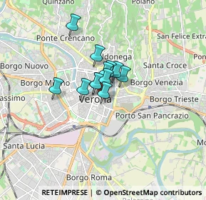 Mappa Via Orti Manara, 37121 Verona VR, Italia (0.89917)