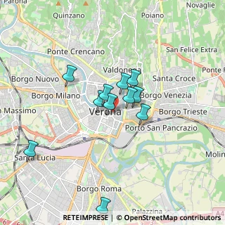 Mappa Via Don Enrico Tazzoli, 37100 Verona VR, Italia (1.40364)
