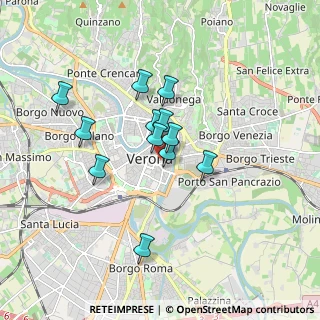 Mappa Via Don Enrico Tazzoli, 37100 Verona VR, Italia (1.3525)