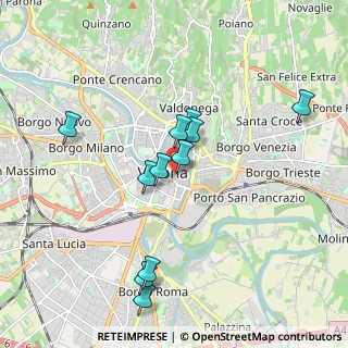 Mappa Via Orti Manara, 37121 Verona VR, Italia (1.76364)