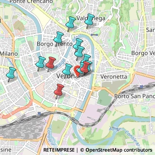 Mappa Via Orti Manara, 37121 Verona VR, Italia (0.74929)