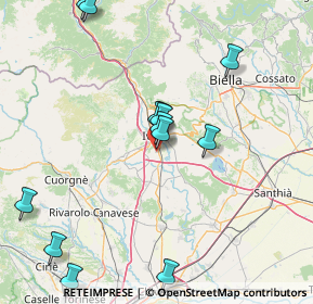 Mappa Strada Vicinale della Fornace, 10015 Ivrea TO, Italia (17.1)