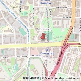 Mappa Viale Famagosta, 75, 20142 Milano, Milano (Lombardia)