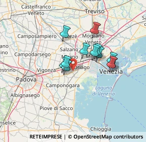 Mappa Via Enrico Toti, 30034 Mira VE, Italia (10.44083)