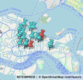 Mappa Campo Santa Giustina, 30122 Venezia VE, Italia (0.713)