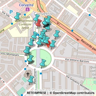 Mappa Piazzale Rosa Gabriele, 20139 Milano MI, Italia (0.1)