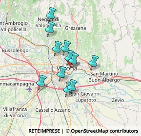 Mappa Lung'adige P.ta Vittoria, 37129 Verona VR, Italia (5.22909)