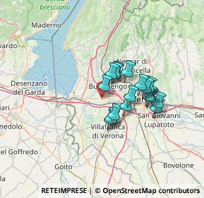 Mappa Via Val di Sandra, 37060 Sona VR, Italia (9.79235)