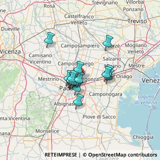 Mappa Via Trevisan, 35129 Padova PD, Italia (8.62533)