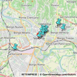Mappa P. Bra', 37121 Verona VR, Italia (1.36727)