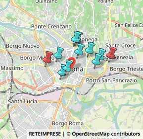 Mappa P. Bra', 37121 Verona VR, Italia (1.13818)