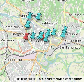 Mappa P. Bra', 37121 Verona VR, Italia (1.26231)