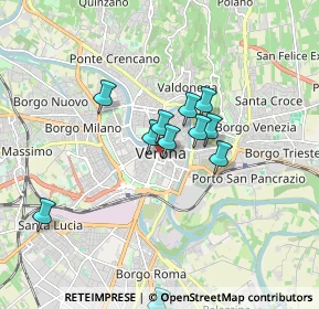Mappa P. Bra', 37121 Verona VR, Italia (1.41182)