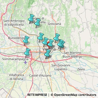 Mappa P. Bra', 37121 Verona VR, Italia (5.07667)