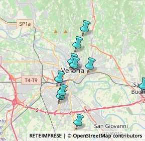 Mappa P. Bra', 37121 Verona VR, Italia (3.58455)