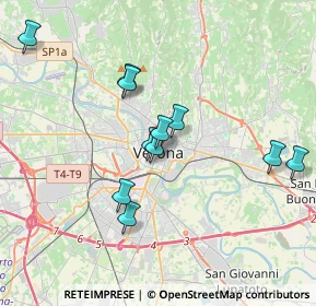 Mappa P. Bra', 37121 Verona VR, Italia (3.36455)