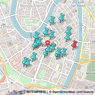 Mappa P. Bra', 37121 Verona VR, Italia (0.382)