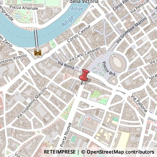 Mappa Corso Porta Nuova, 20, 37122 Verona, Verona (Veneto)