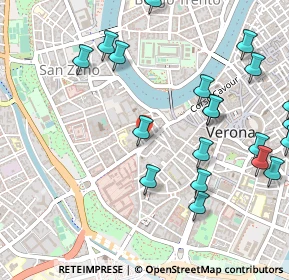 Mappa Stradone Porta Palio, 37122 Verona VR, Italia (0.6405)