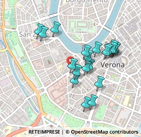 Mappa Stradone Porta Palio, 37122 Verona VR, Italia (0.4225)